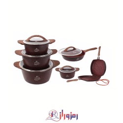 سرویس قابلمه 12 پارچه گرانیت لایف اسمایل مدل LIFEP5-12